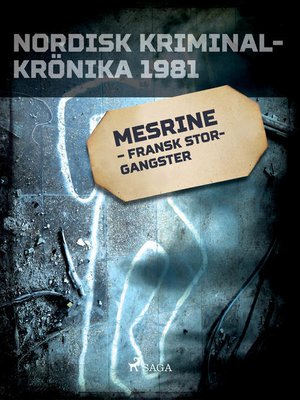 cover image of Mesrine – fransk storgangster
